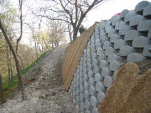 realizzare un muro verde: stuoia vegetale