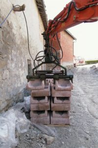 realizzare un muro verde: pinza